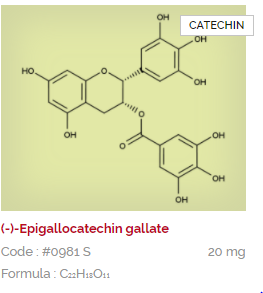 Extrasynthese Epigallocatechin Gallate Botanical Reference Material